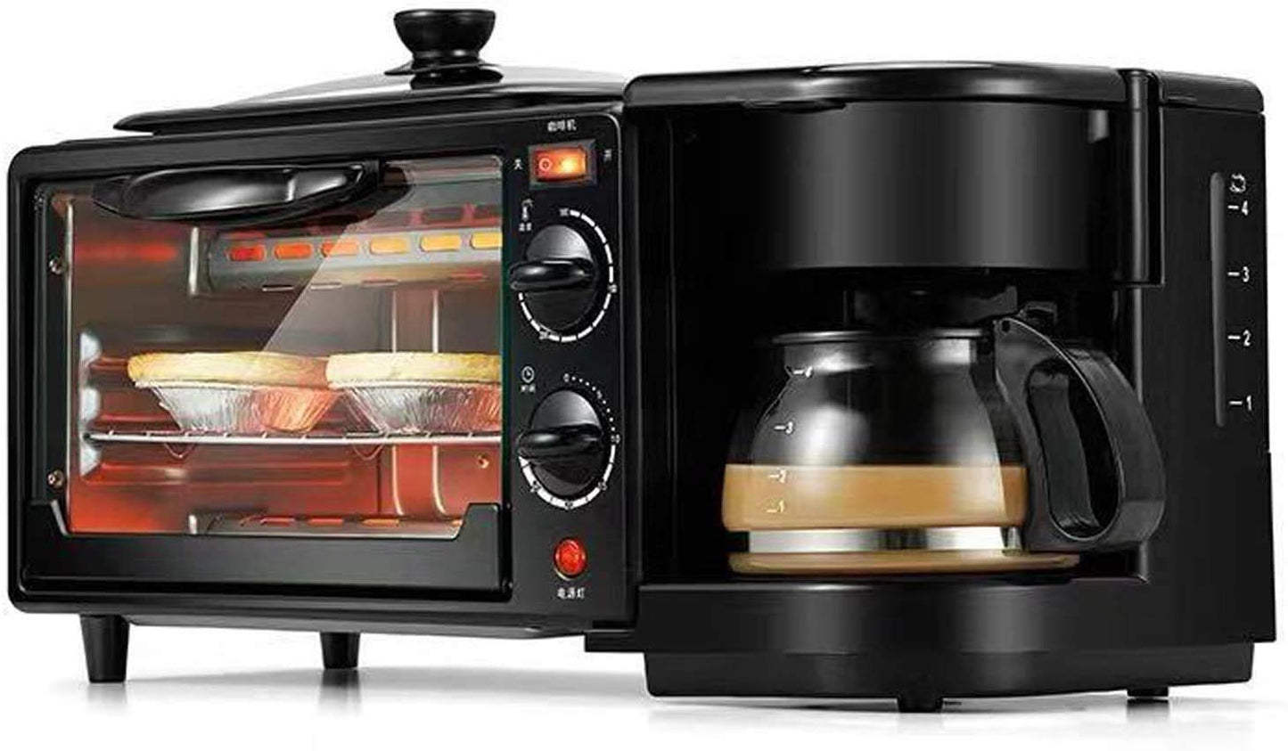 Macchina Per La Colazione 3 in 1 1050w Fornetto 9L Tostiera Macchina Caffè HOT