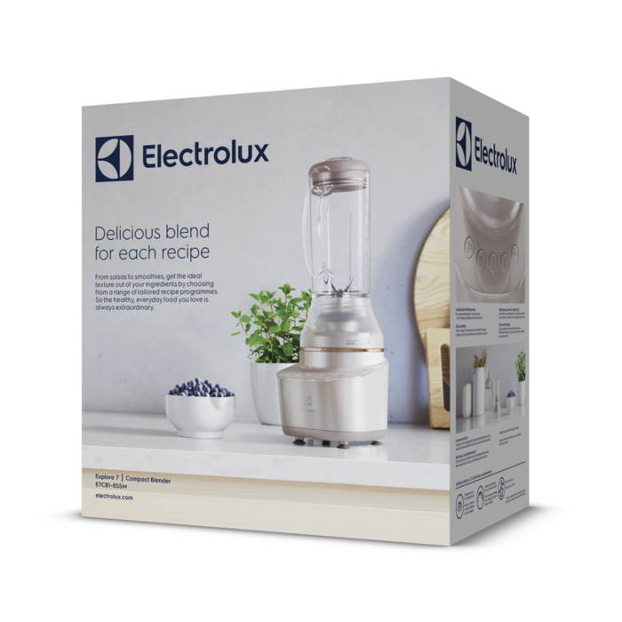 Electrolux Frullatore Explore 7 Pulse 3 velocit Vetro Rosa Sabbia