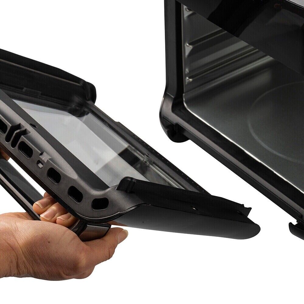 Kooper Friggitrice ad Aria 12 L - 4 in 1 forno ventilato 1800W spiedo essiccatore