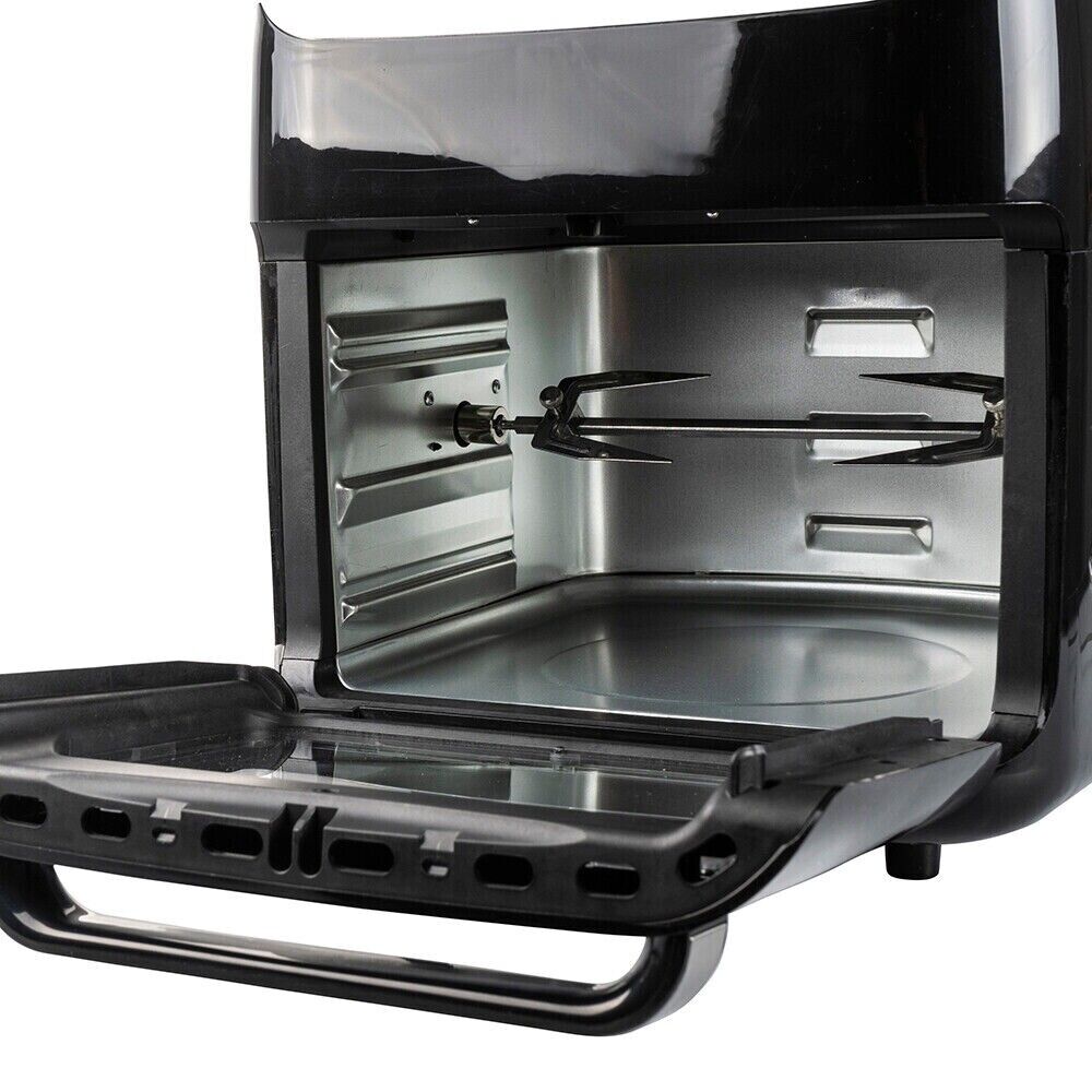 Kooper Friggitrice ad Aria 12 L - 4 in 1 forno ventilato 1800W spiedo essiccatore