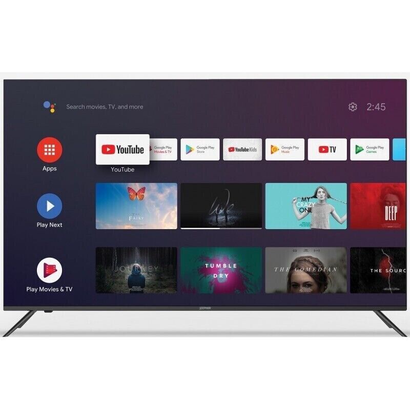 Zephir TV 42 UHD Smart TV Google TV 40 NETFLIX DISNEY PRIME DVB-T2 S2 –  lvstore