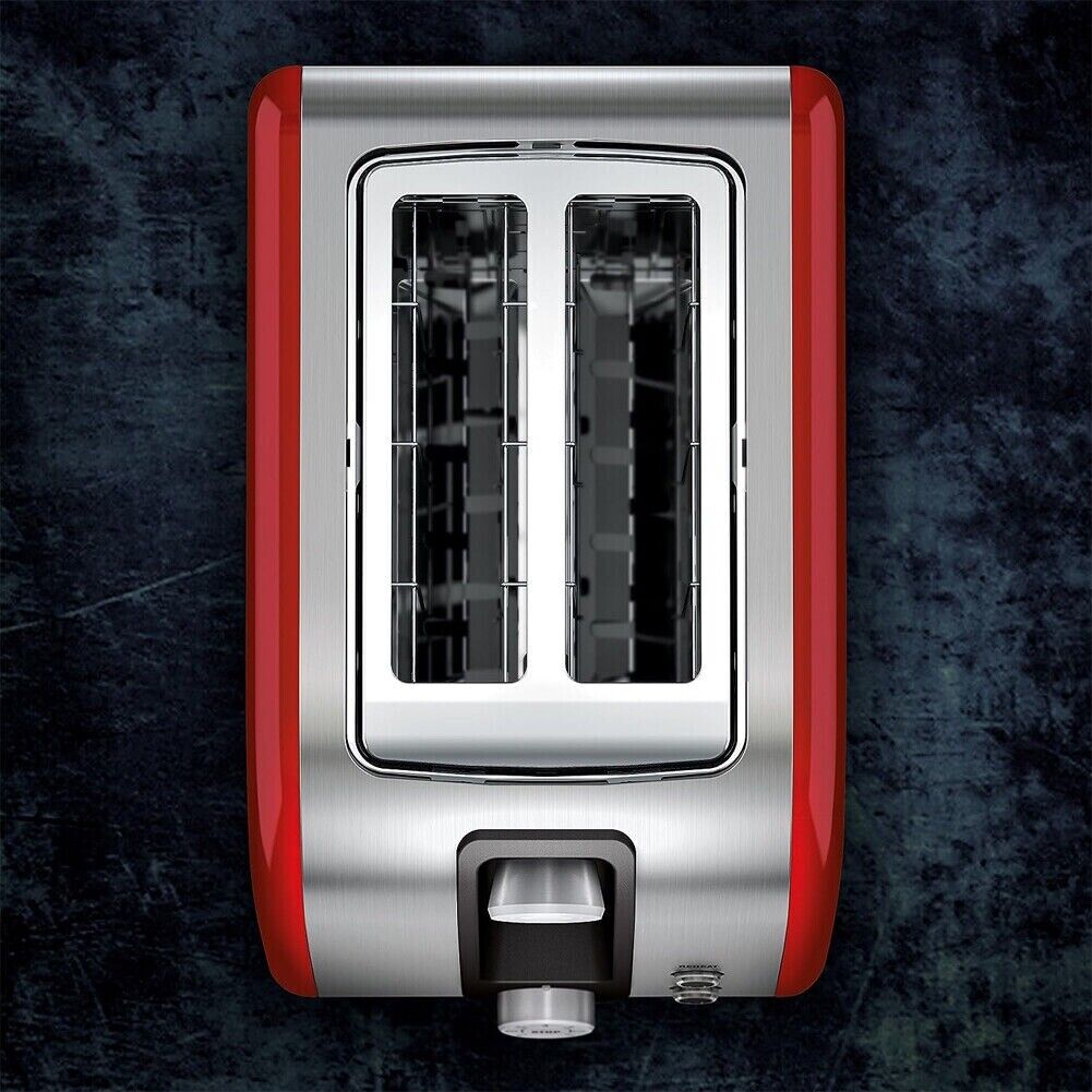Tostapane Inox Electrolux 850W ROSSO 7 Modalità Cottura Retrò