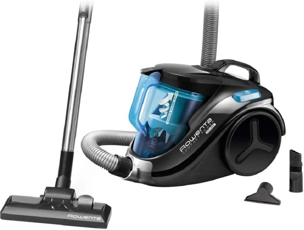 Rowenta RO3731 Compact Cyclonic Aspirapolvere ciclonica a Traino senza Sacco 750