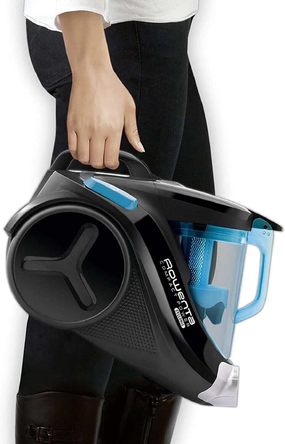 Rowenta RO3731 Compact Cyclonic Aspirapolvere ciclonica a Traino senza Sacco 750