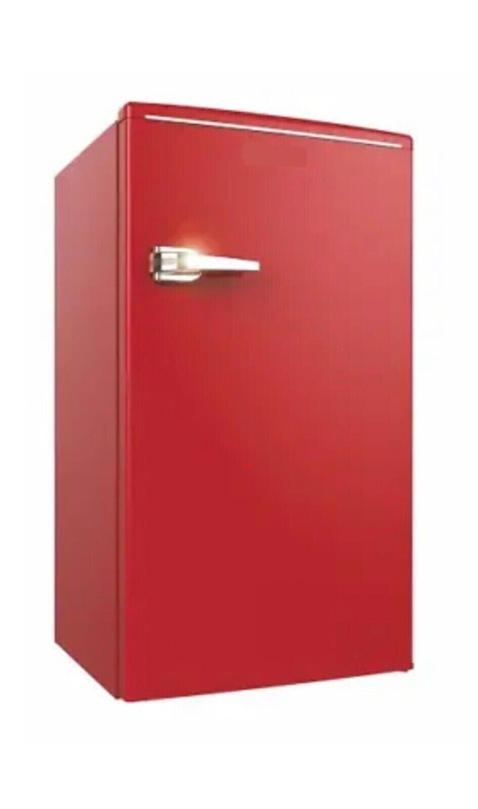 MINIFRIGO FRIGORIFERO PICCOLO FRIGO VINTAGE ROSSO 100L CASSETTO CONGELATORE