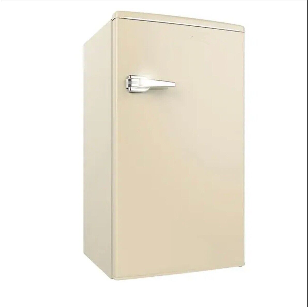 MINIFRIGO FRIGORIFERO PICCOLO FRIGO VINTAGE CREMA ANNI 50 100L CAS. CONGELATORE