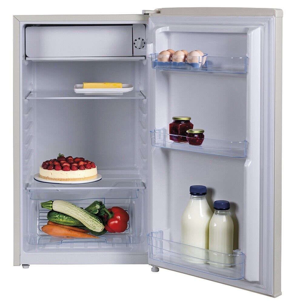 MINIFRIGO FRIGORIFERO PICCOLO FRIGO VINTAGE CREMA ANNI 50 100L CAS. CONGELATORE