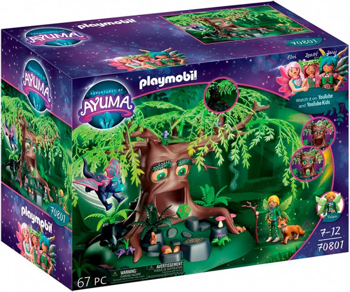 PLAYMOBIL Adventures of Ayuma 70801 Albero della Saggezza, dai 7 Anni