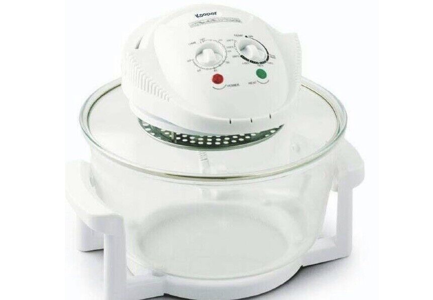 Forno Alogeno ad Aria Ventilato 15 litri 1400 watt no olio Kooper Bonny