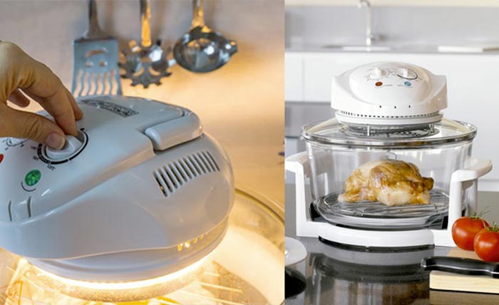 Forno Alogeno ad Aria Ventilato 15 litri 1400 watt no olio Kooper Bonny