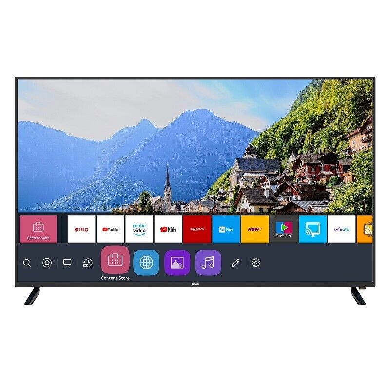 TV 43" Smart TV 4K Ultra HD WIFI WEBOS DVB-T2 Netflix Prime