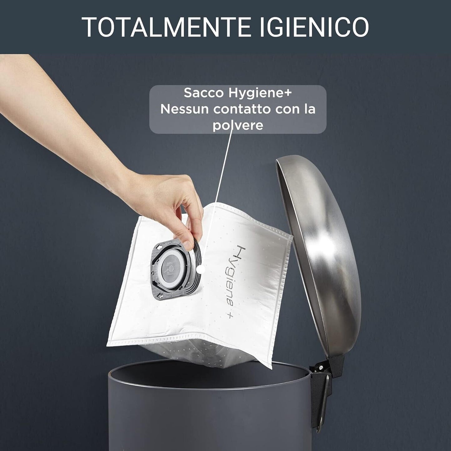 Rowenta RO3950 Compact Power Aspirapolvere Sacco Compatto 3LT 900W Filtro HEPA
