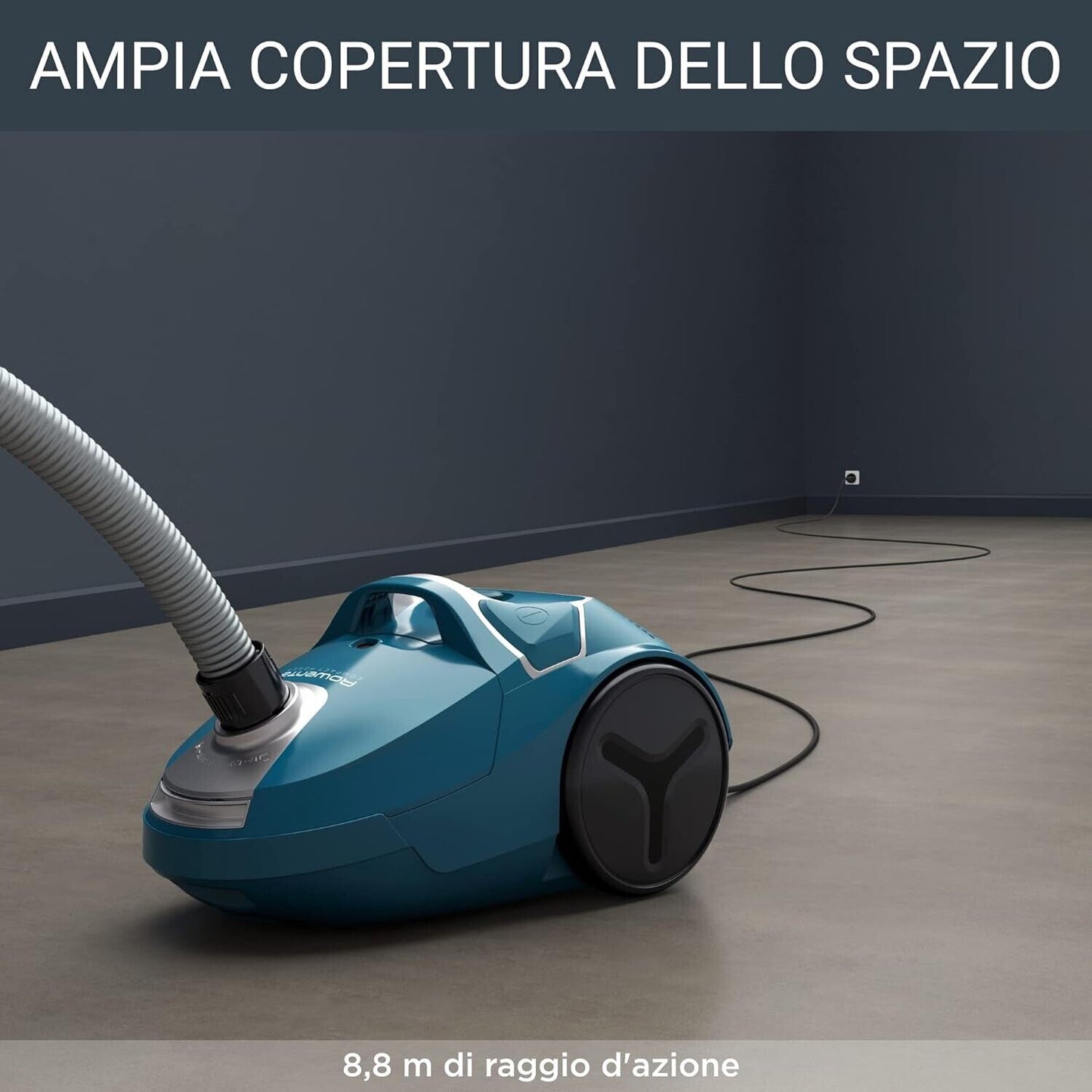 Rowenta RO3950 Compact Power Aspirapolvere Sacco Compatto 3LT 900W Filtro HEPA