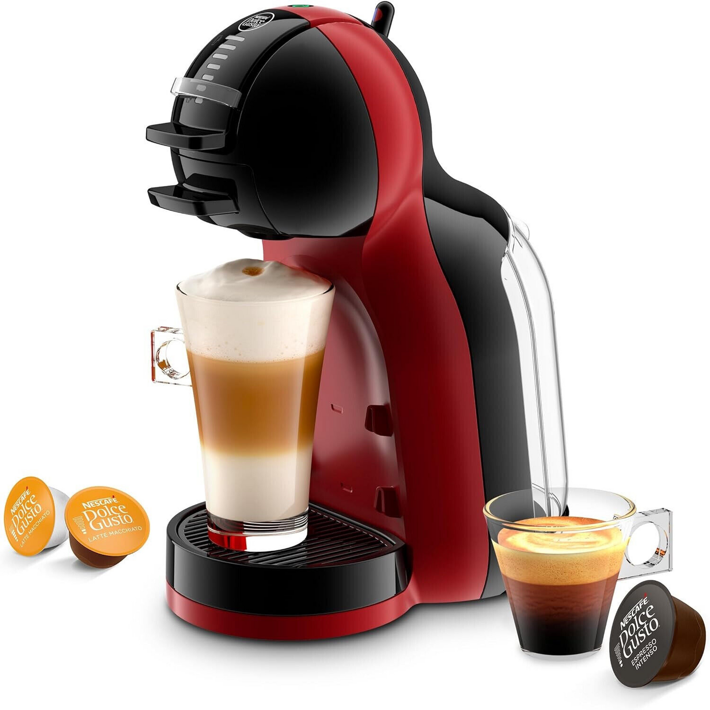 Macchina da caffè a capsule Dolce Gusto Krups MiniME Red HOT & COLD