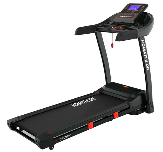 HOMATHLON Tapis roulant elettrico Display 7" USB 18 inclinazioni HA-149H