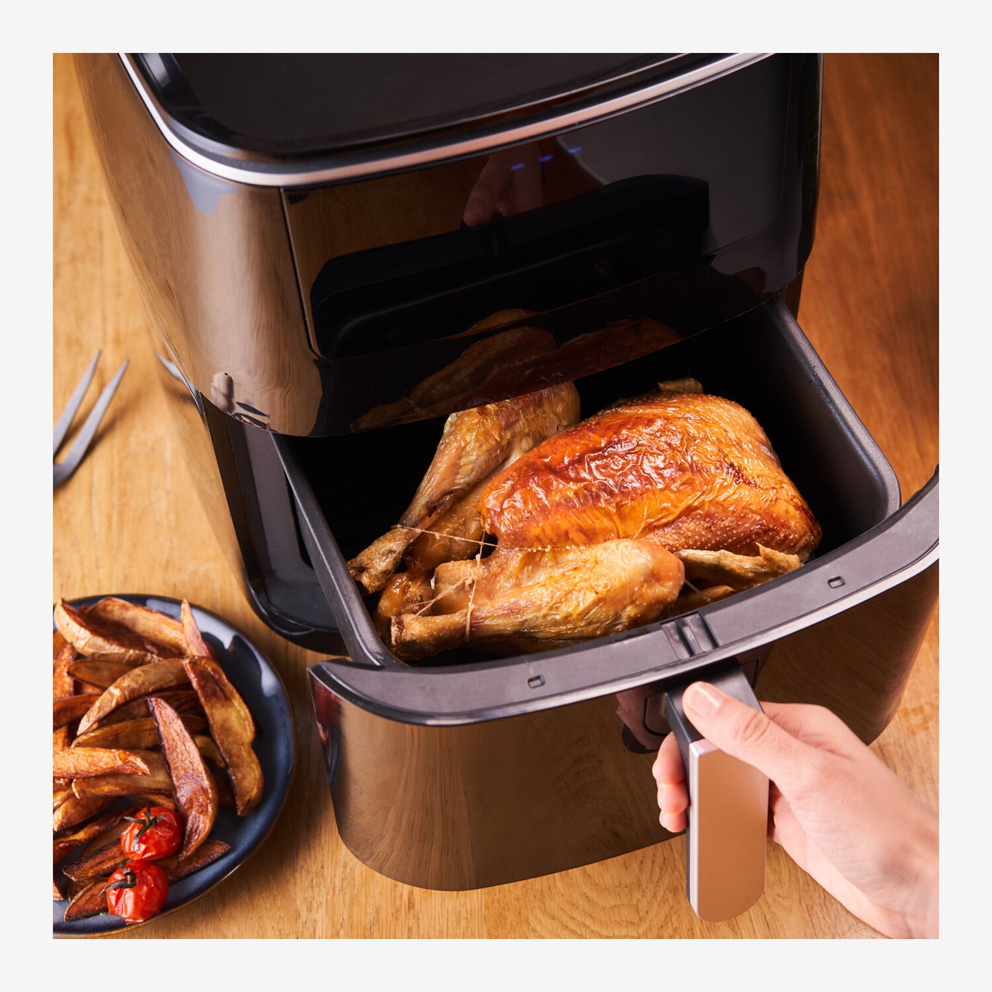 Tefal Easy Fry XXL 6.5L Friggitrice ad aria digitale 3 in 1 Griglia Vapore 1700W